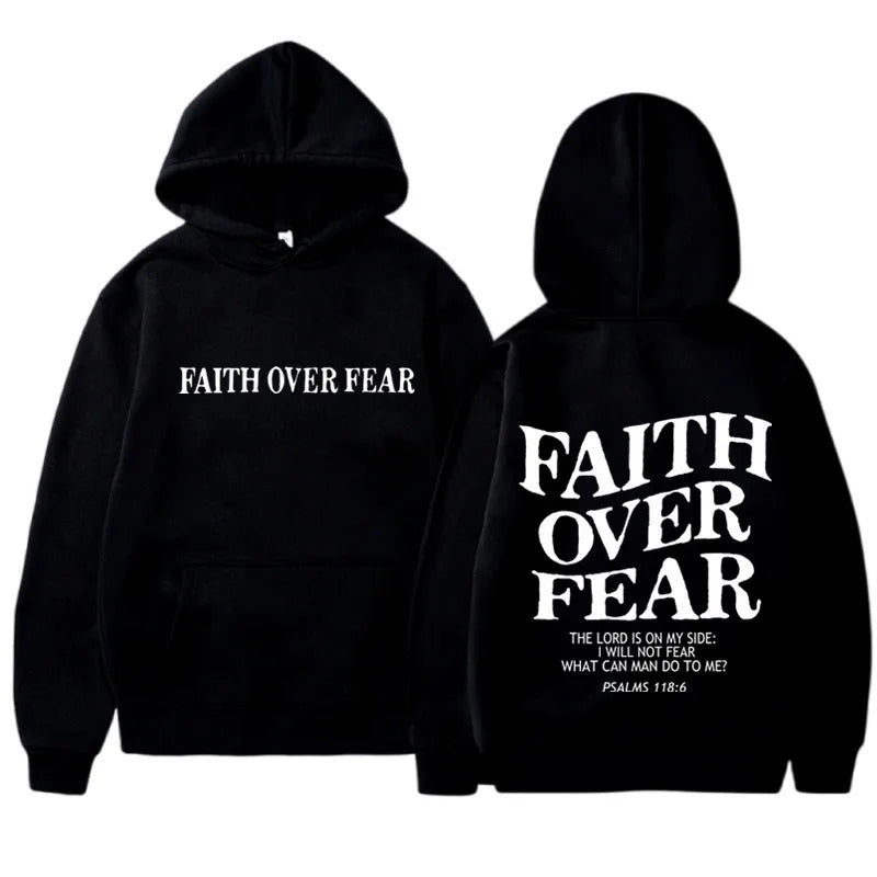 Unisex "Faith over Fear" Hoodies