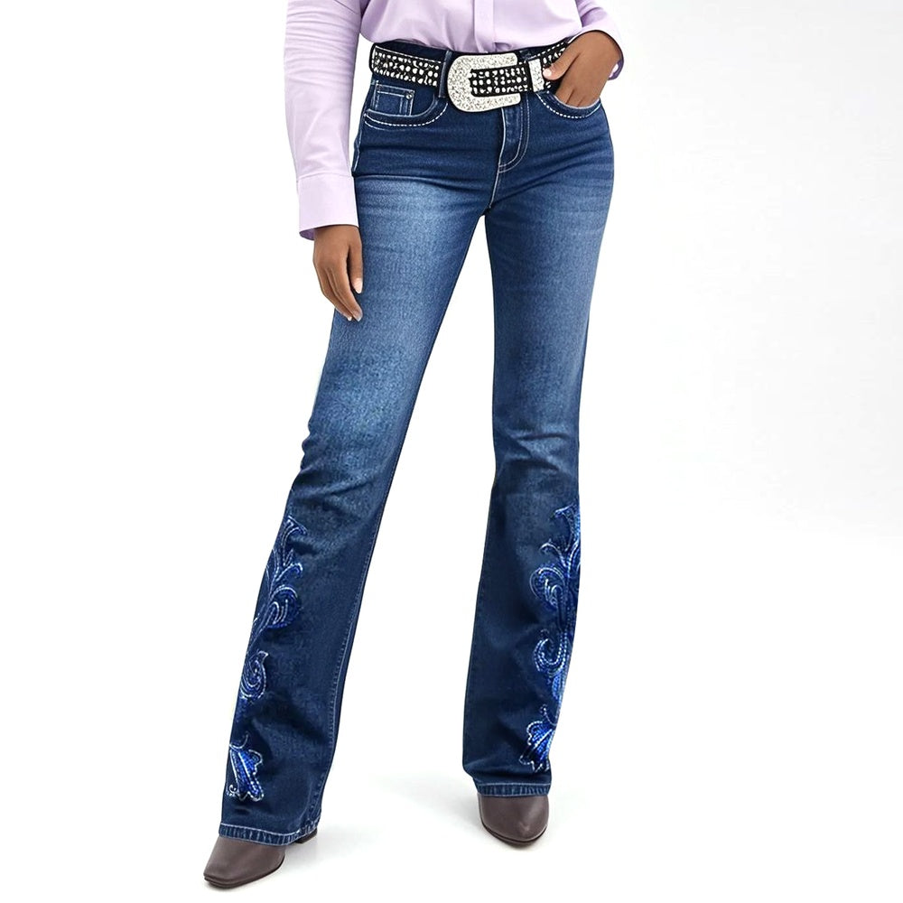 Butt-Lifting Bootcut Jeans