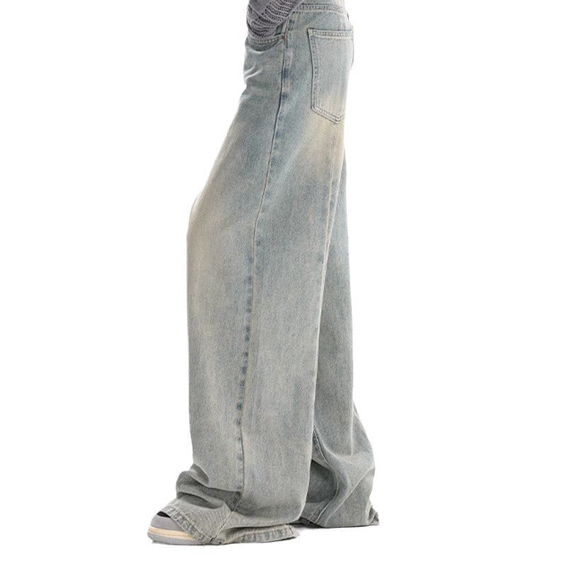 Denim American Wide Leg Pants