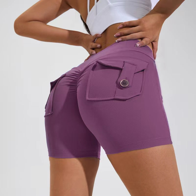 Bottom Lifting Yoga Fitness Shorts