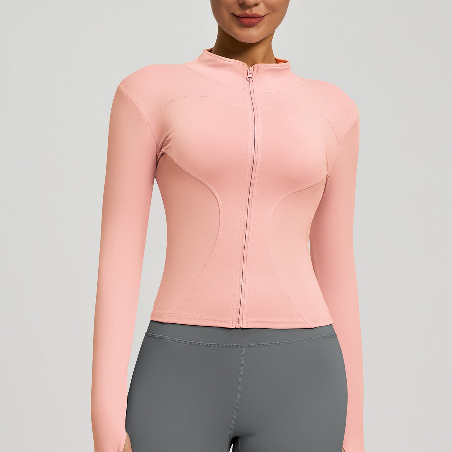Fashion Casual Slim-fit Yoga Wear Women's Coat