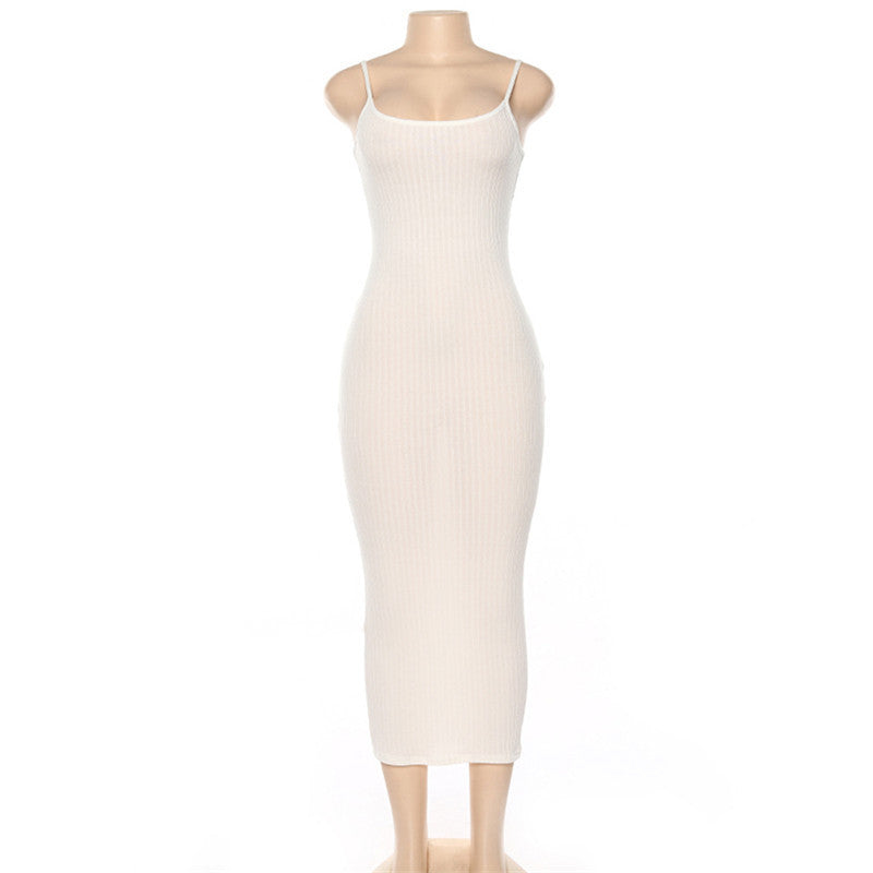 Sexy backless sundress