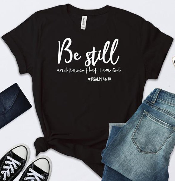 "Psalms 46:10" Shirts