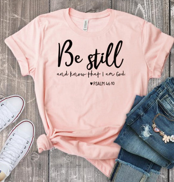 "Psalms 46:10" Shirts