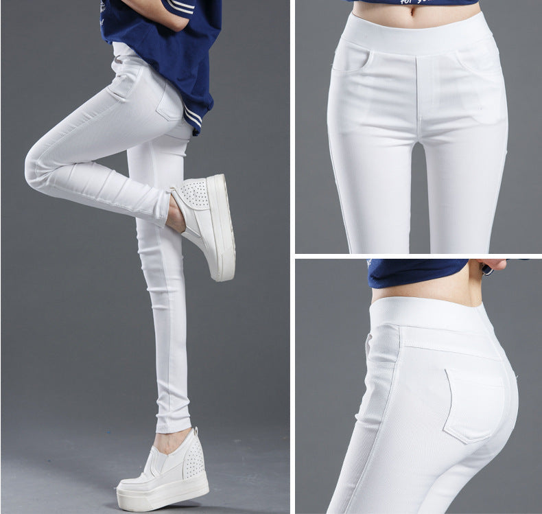 Thin Stretch Pencil Skinny Pants