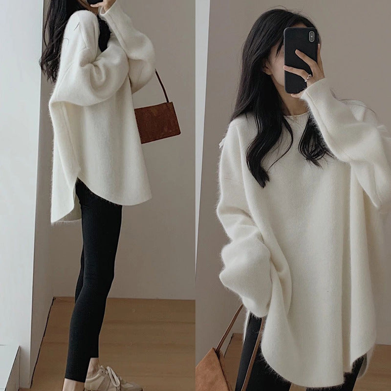 Stylish High-grade French Pullover Bottoming Sweater