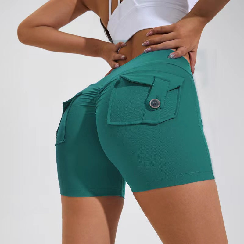 Bottom Lifting Yoga Fitness Shorts