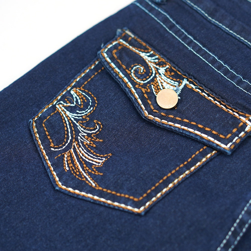 Butt-Lifting Bootcut Jeans