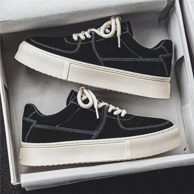Casual Lace-up Suede Shoes