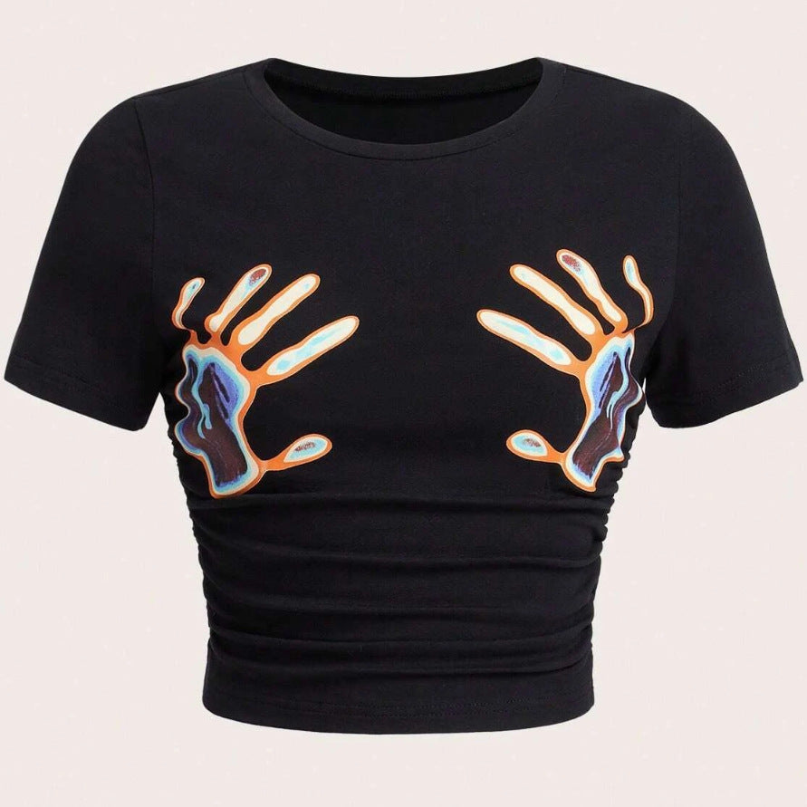 "Hands" Womens T-shirt