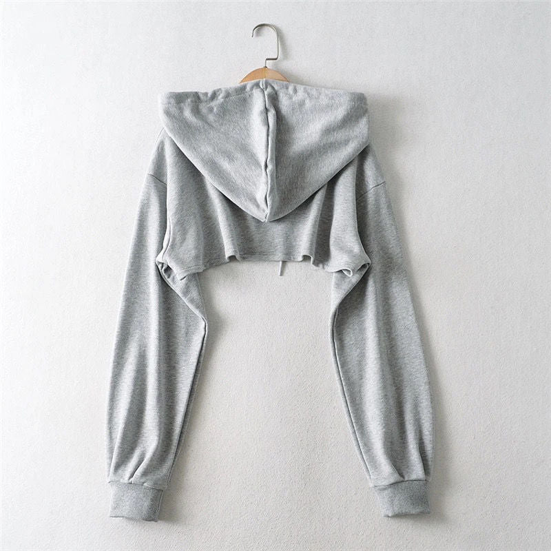 Cropped Long-sleeved Top