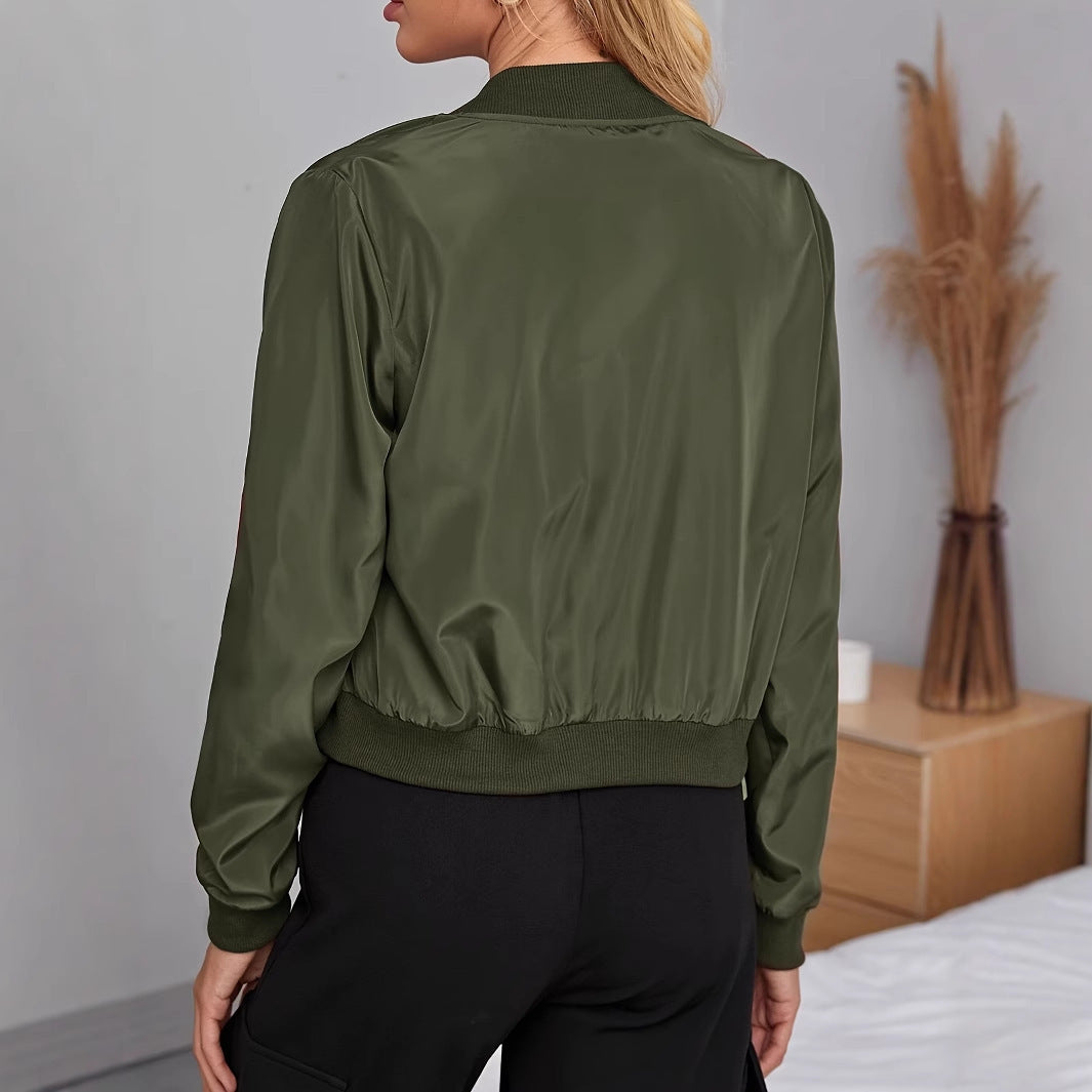 Casual Jacket Niche Zipper Women's Long Sleeve