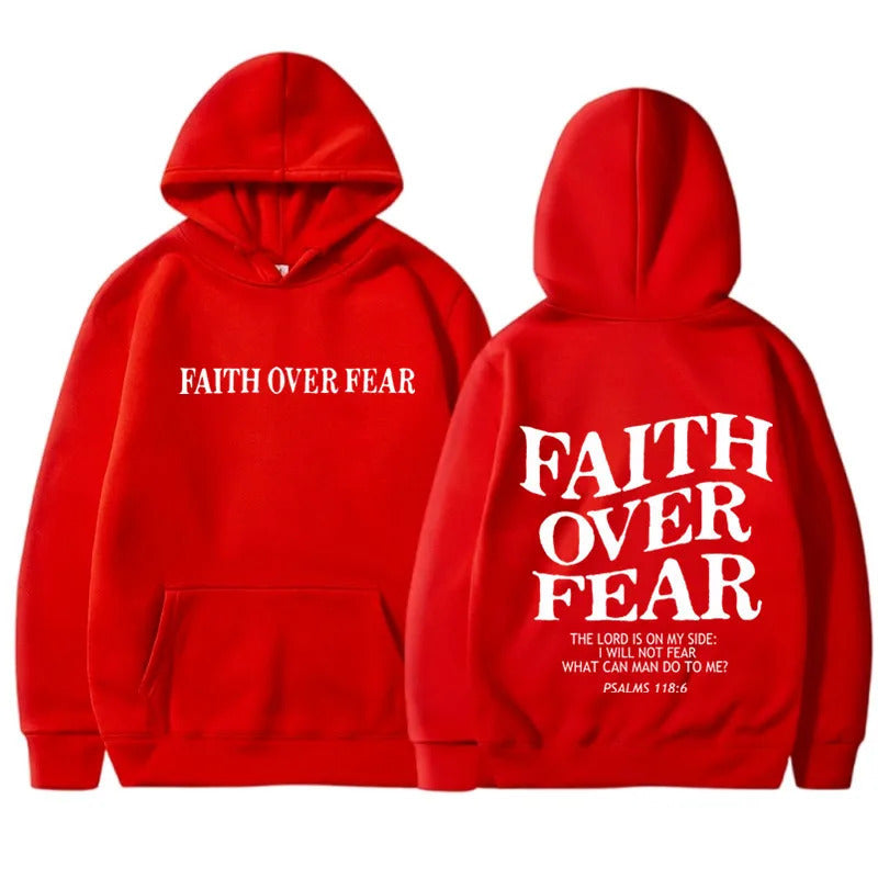 Unisex "Faith over Fear" Hoodies