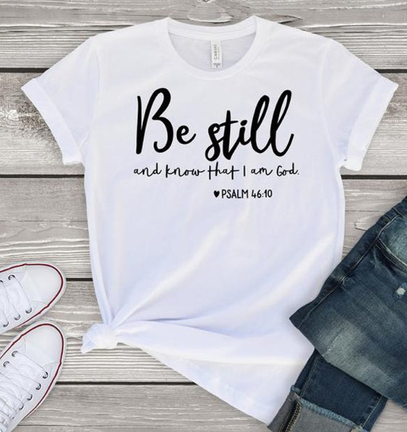 "Psalms 46:10" Shirts