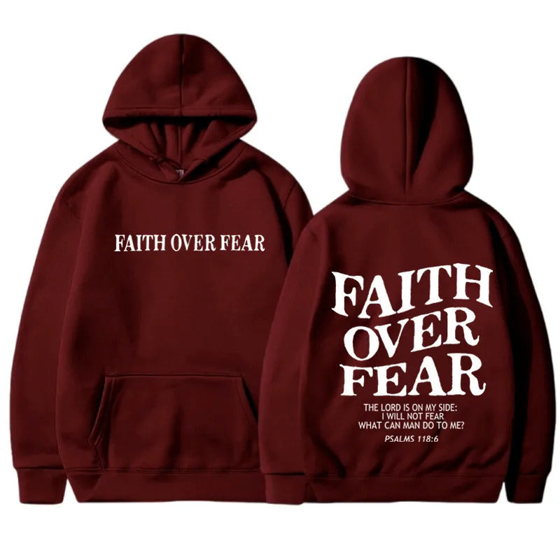 Unisex "Faith over Fear" Hoodies