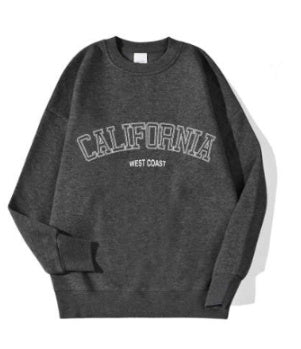 Women's "California" Print Sweatshirt