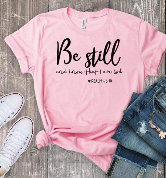 "Psalms 46:10" Shirts