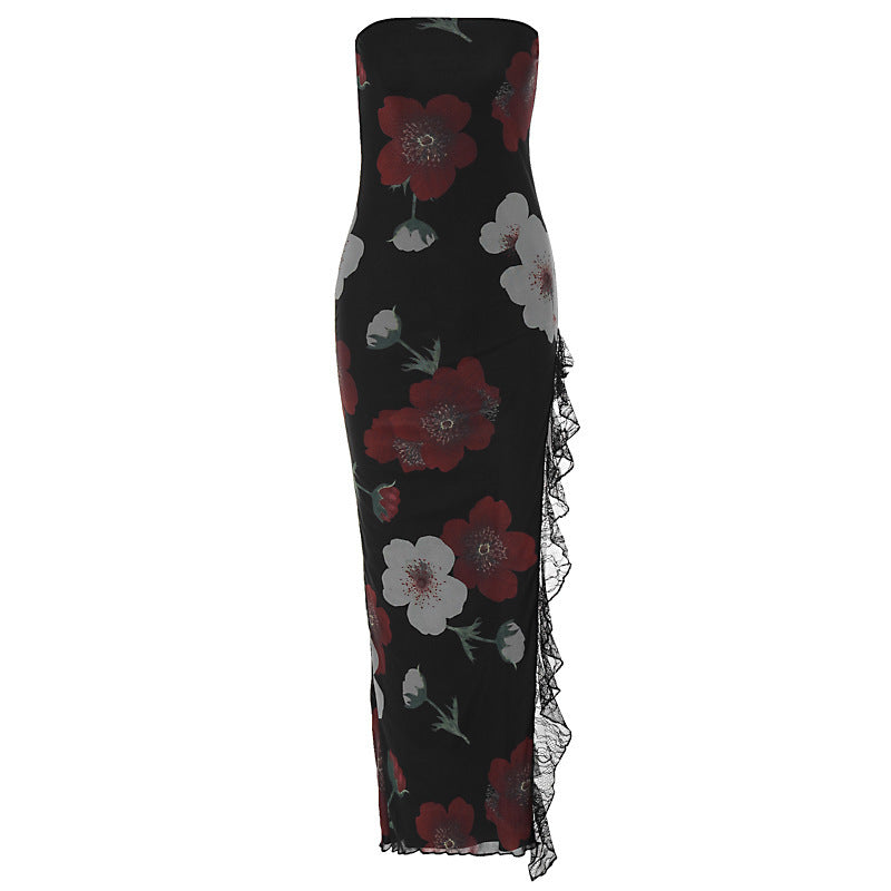 New Fashion Flower Print SunDress