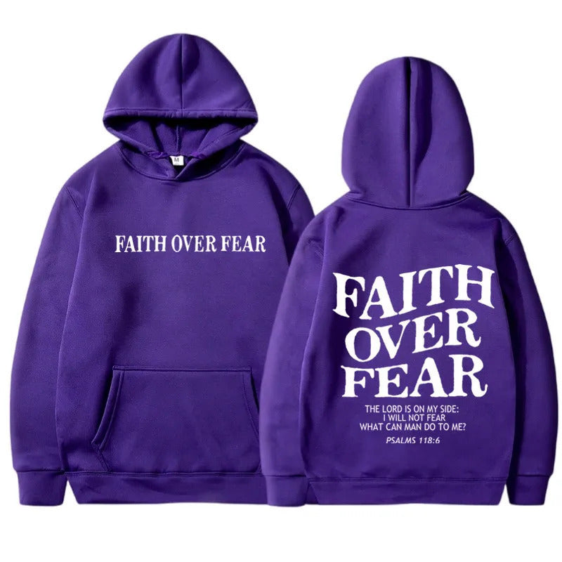 Unisex "Faith over Fear" Hoodies