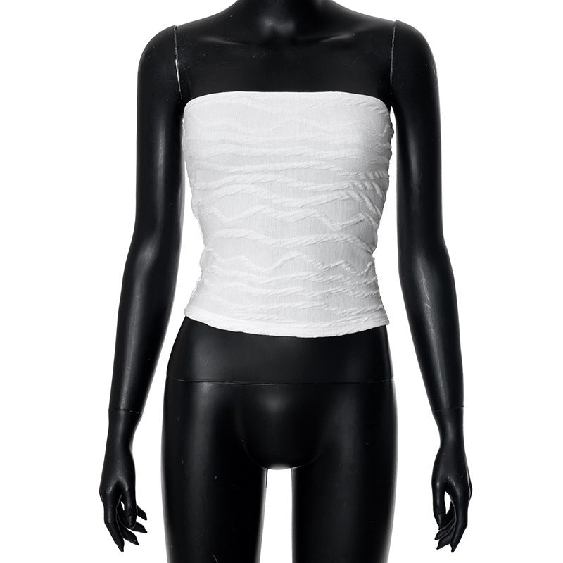 Sleeveless Slim Fit Tube-top