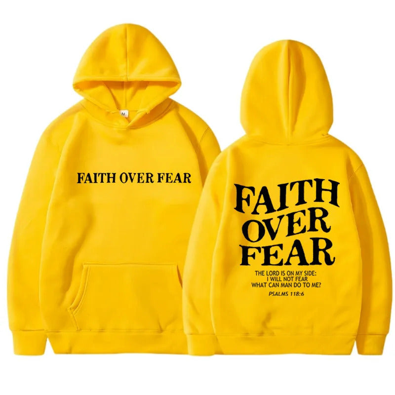Unisex "Faith over Fear" Hoodies