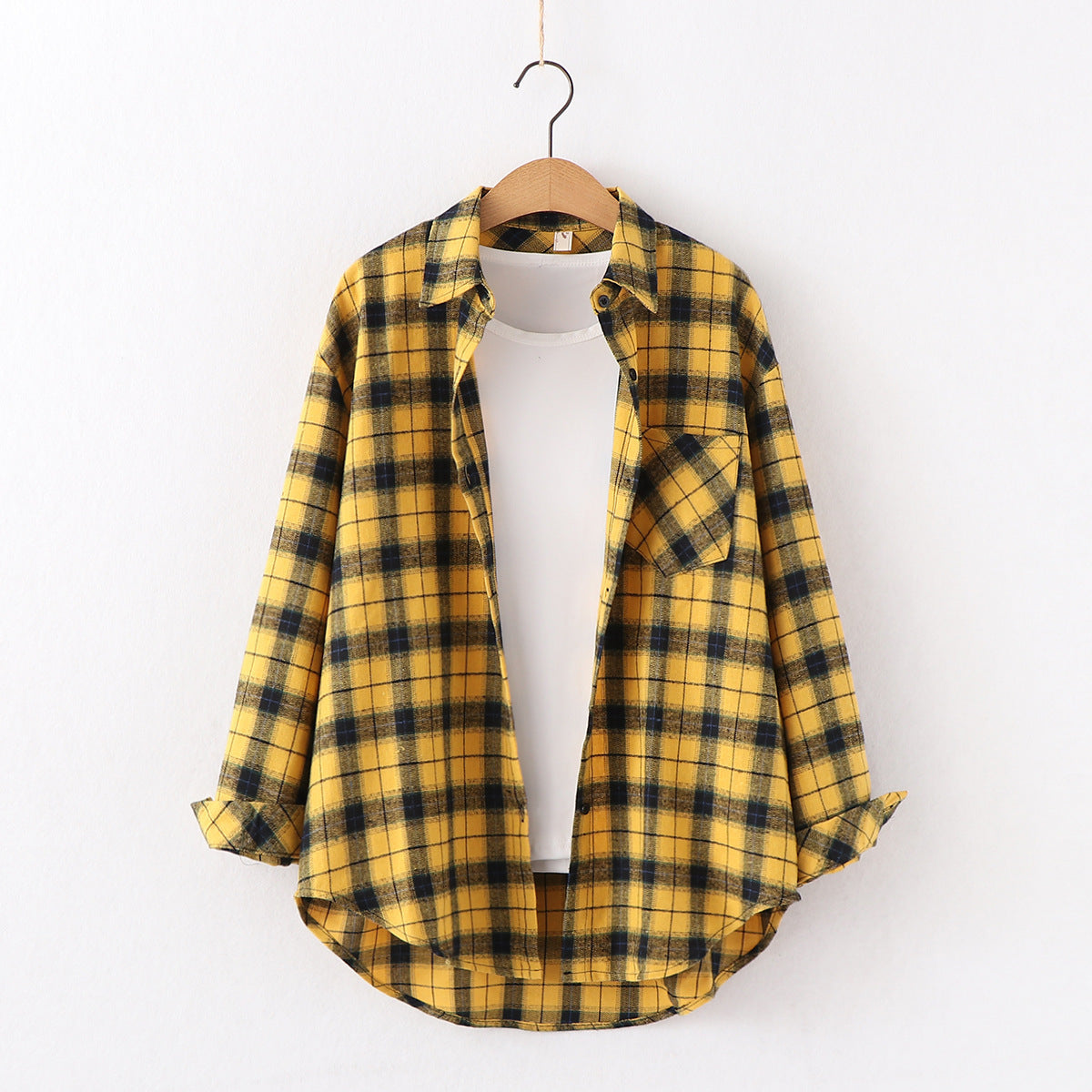 Plaid Women Flannel Casual Shirt