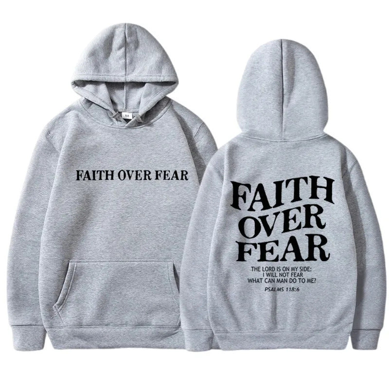 Unisex "Faith over Fear" Hoodies