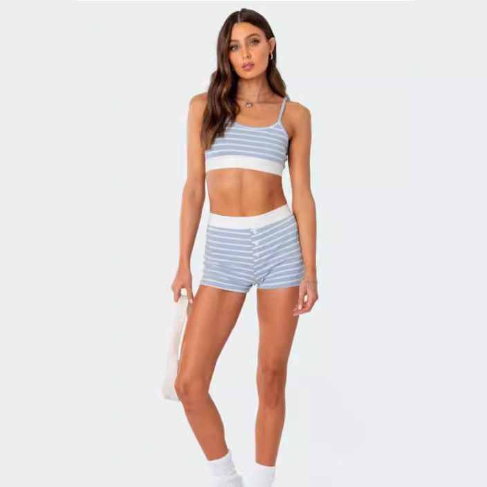 Camisole American Super Short Shorts Two-piece Set