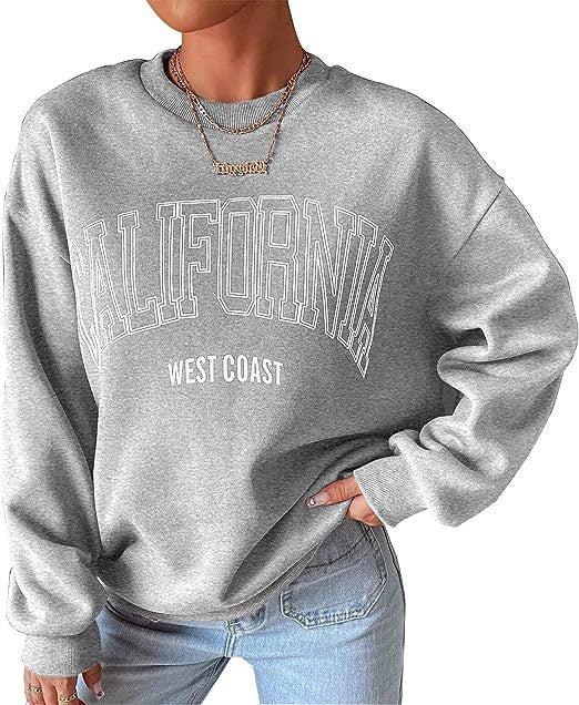 Women's "California" Print Sweatshirt