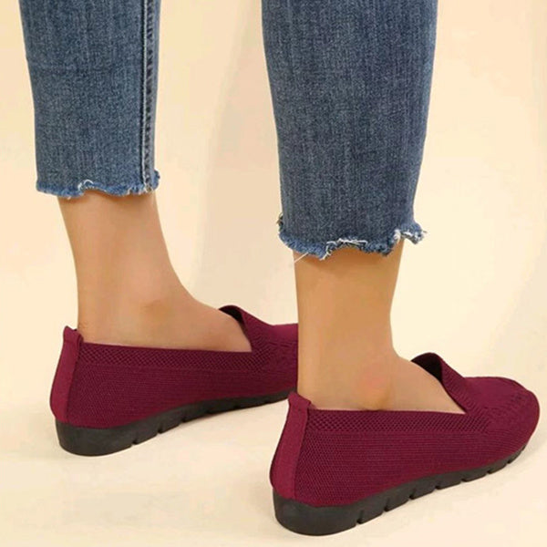 Casual Mesh Flat Toe Loafers Cozy Shoes