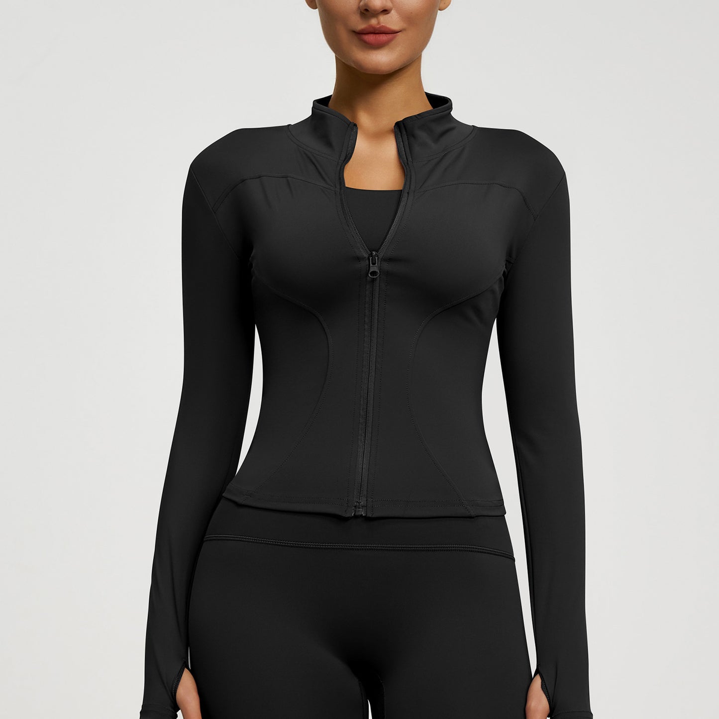 Fashion Casual Slim-fit Yoga Wear Women's Coat