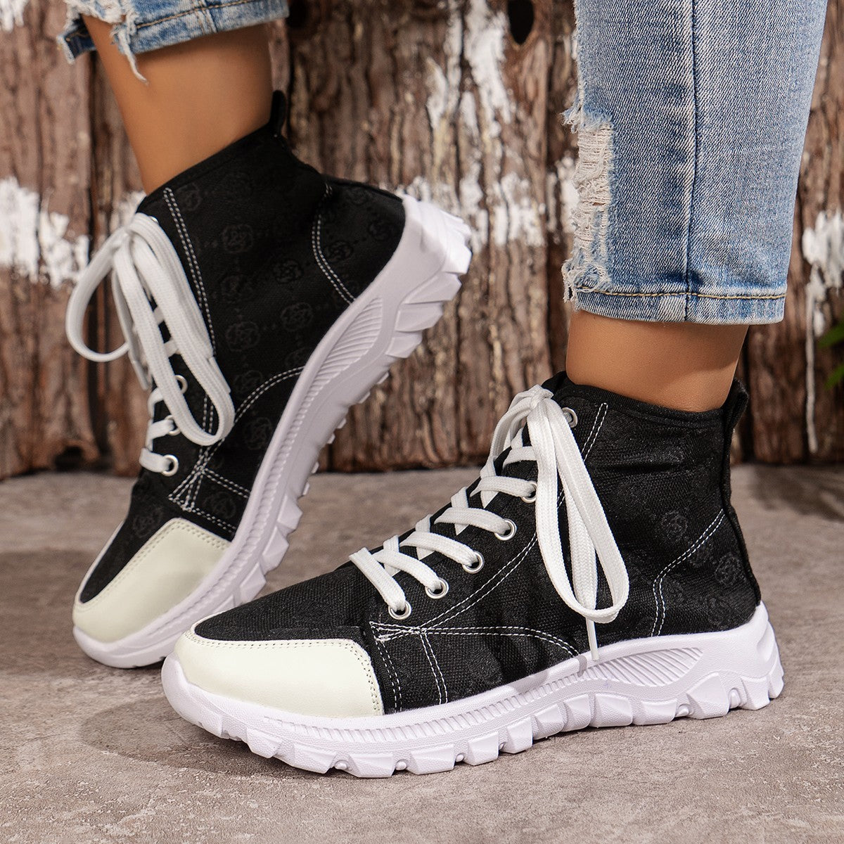 Women's Rose Printed Shoes