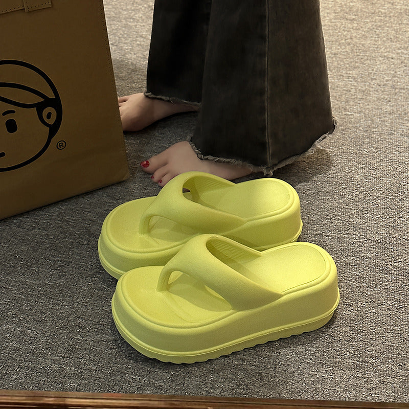 Thick Soled Slippers Women's Summer Outerwear