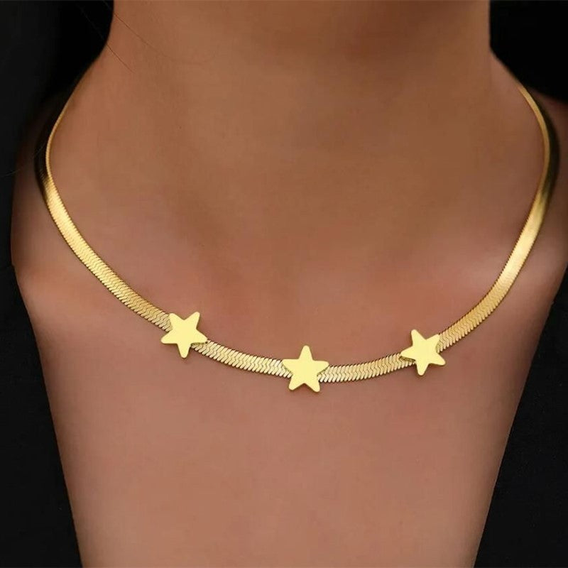 Stainless Steel Light Luxury Temperament Necklace For Women