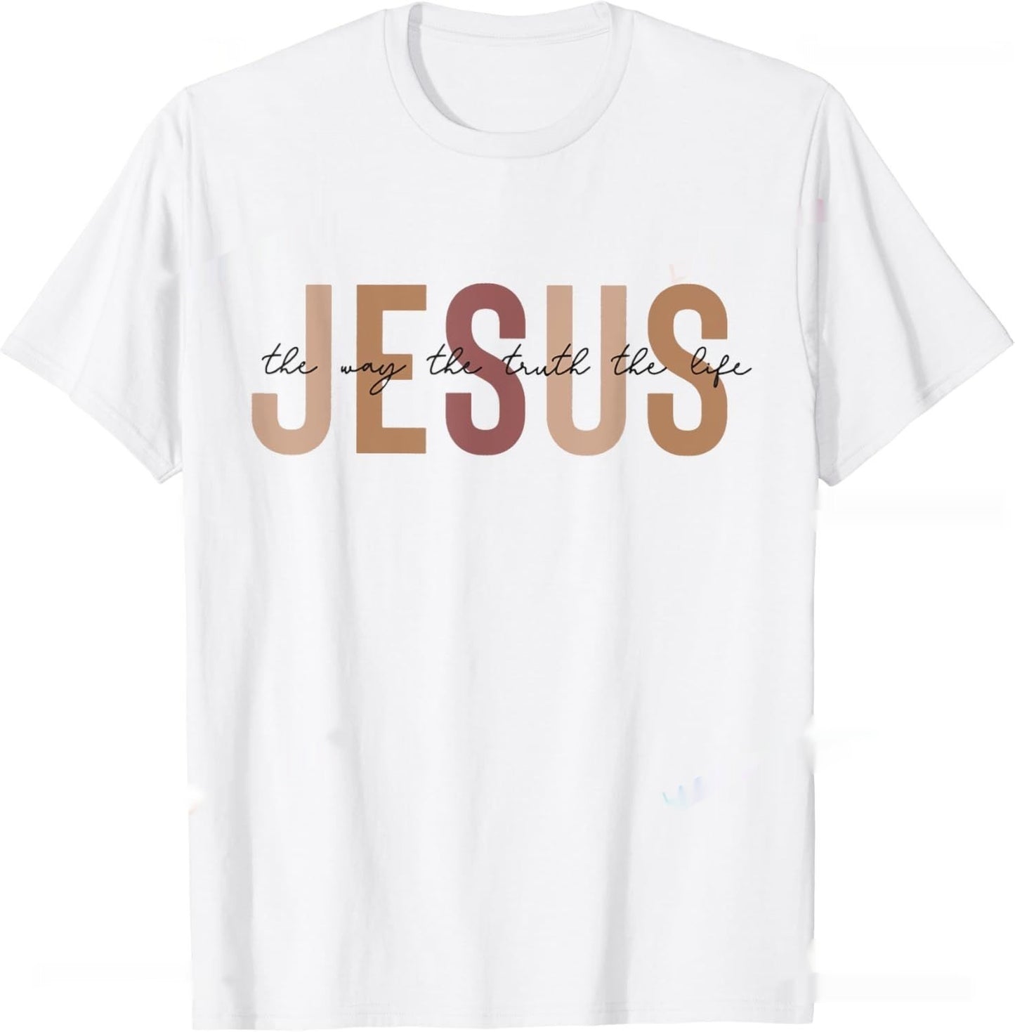 Christian T Shirt The Way, The Truth, The Life