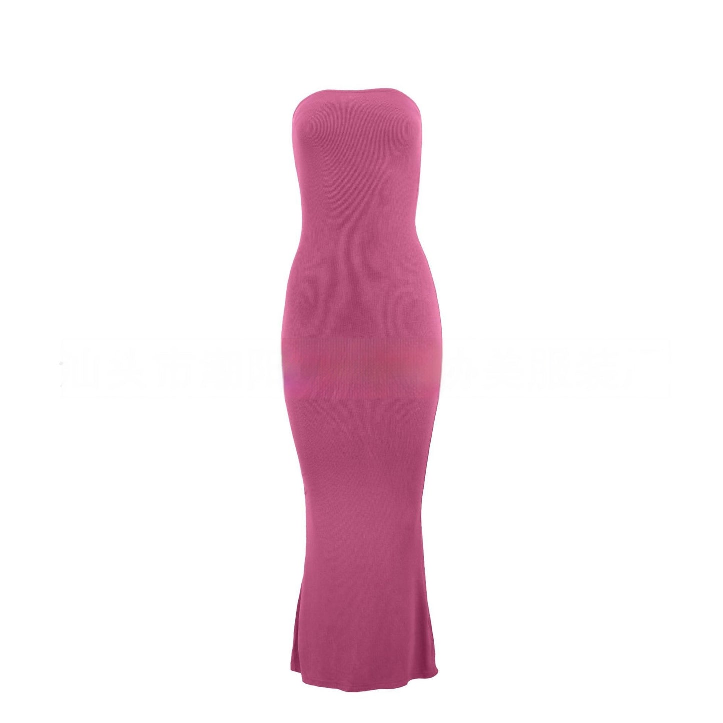 Women's Slim Fit Strapless Dress