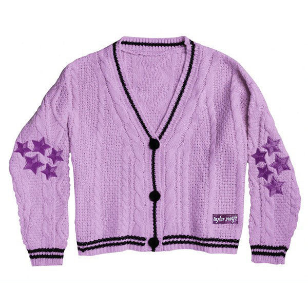 Solid Color Long Sleeve Cardigan