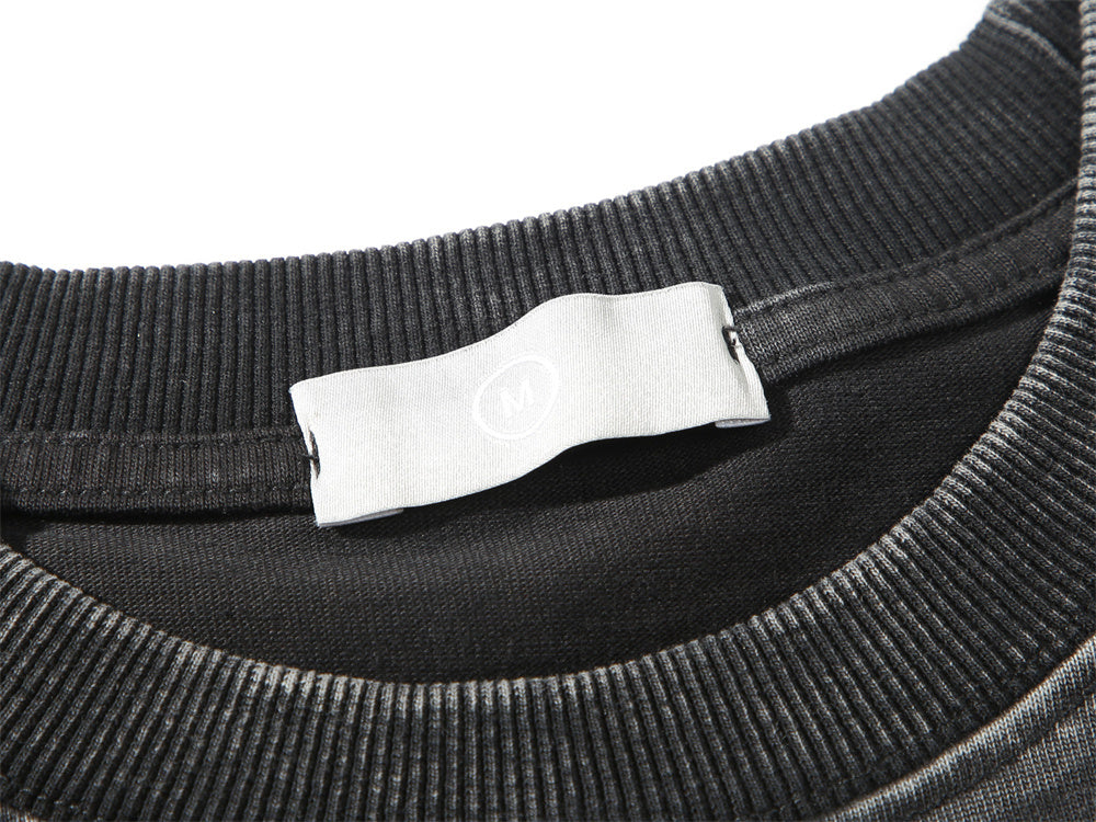 Unisex Summer Round Neck Top