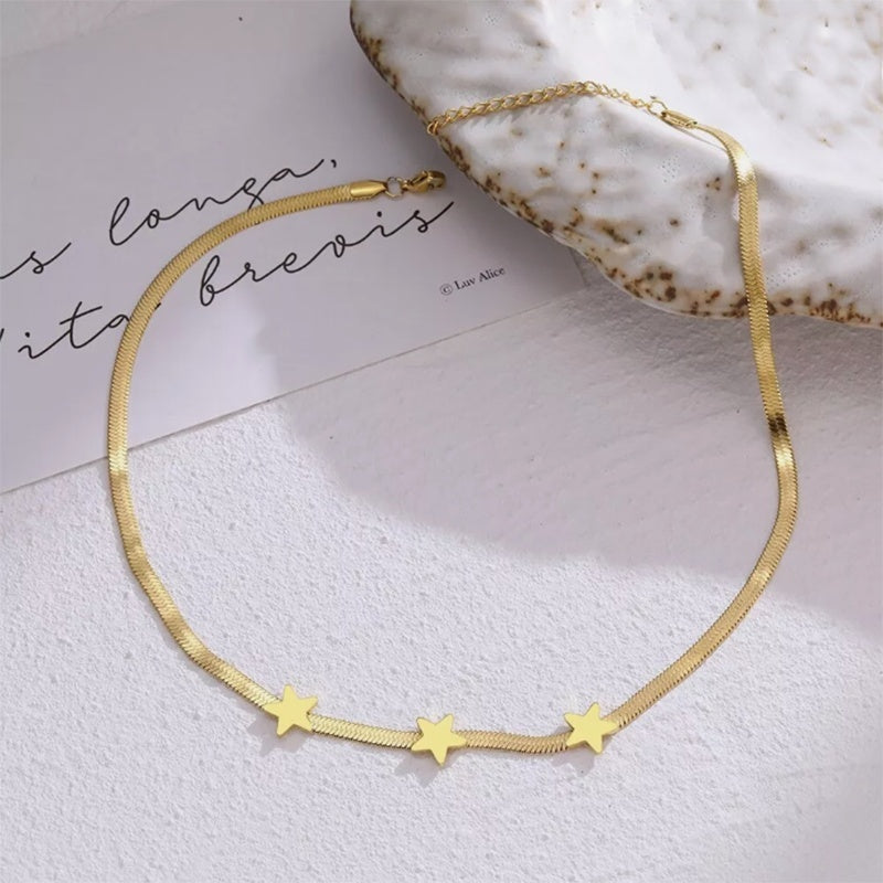 Stainless Steel Light Luxury Temperament Necklace For Women