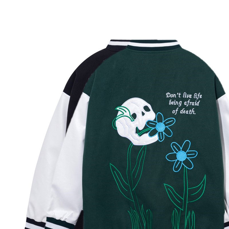 Personalized Embroidery Casual Jacket Couple Fashion Baseball Uniform