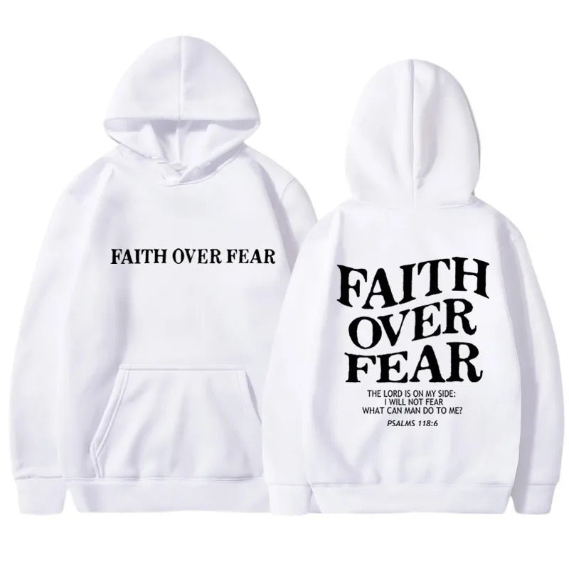 Unisex "Faith over Fear" Hoodies