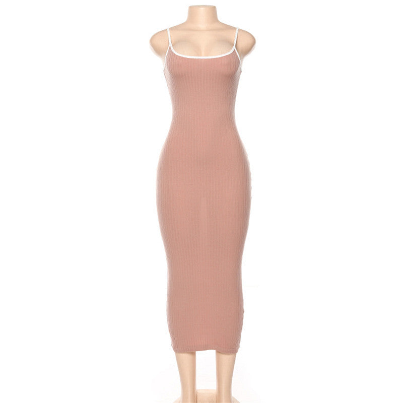 Sexy backless sundress