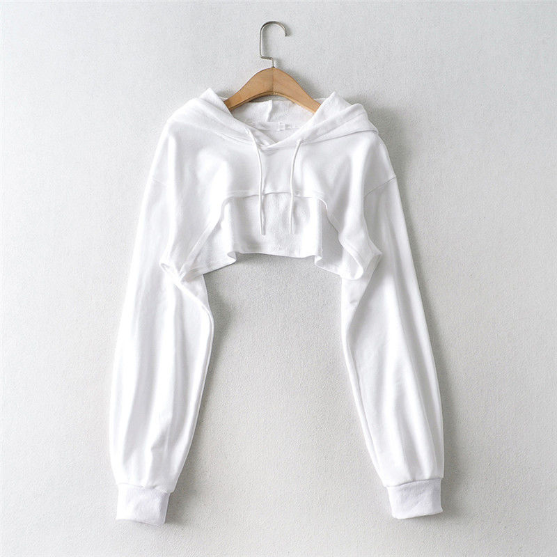 Cropped Long-sleeved Top
