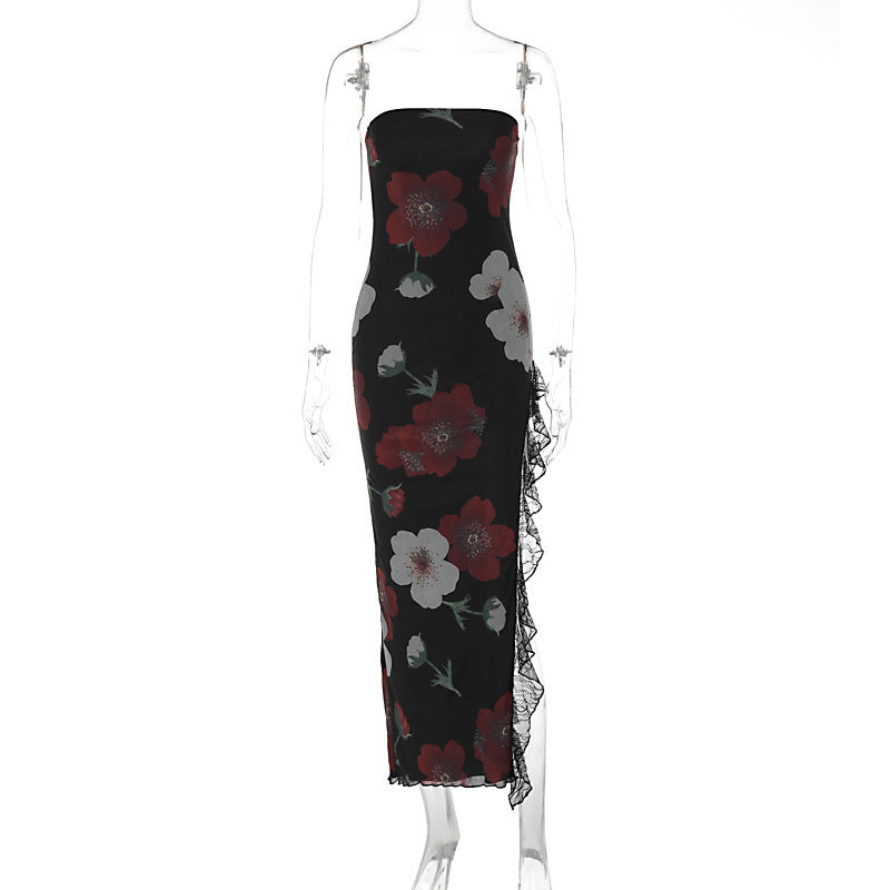 New Fashion Flower Print SunDress