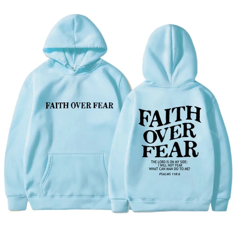 Unisex "Faith over Fear" Hoodies