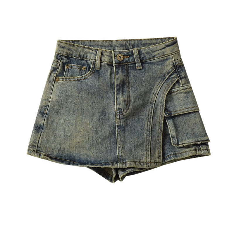 Mini Denim Skirt