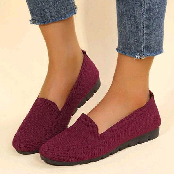 Casual Mesh Flat Toe Loafers Cozy Shoes