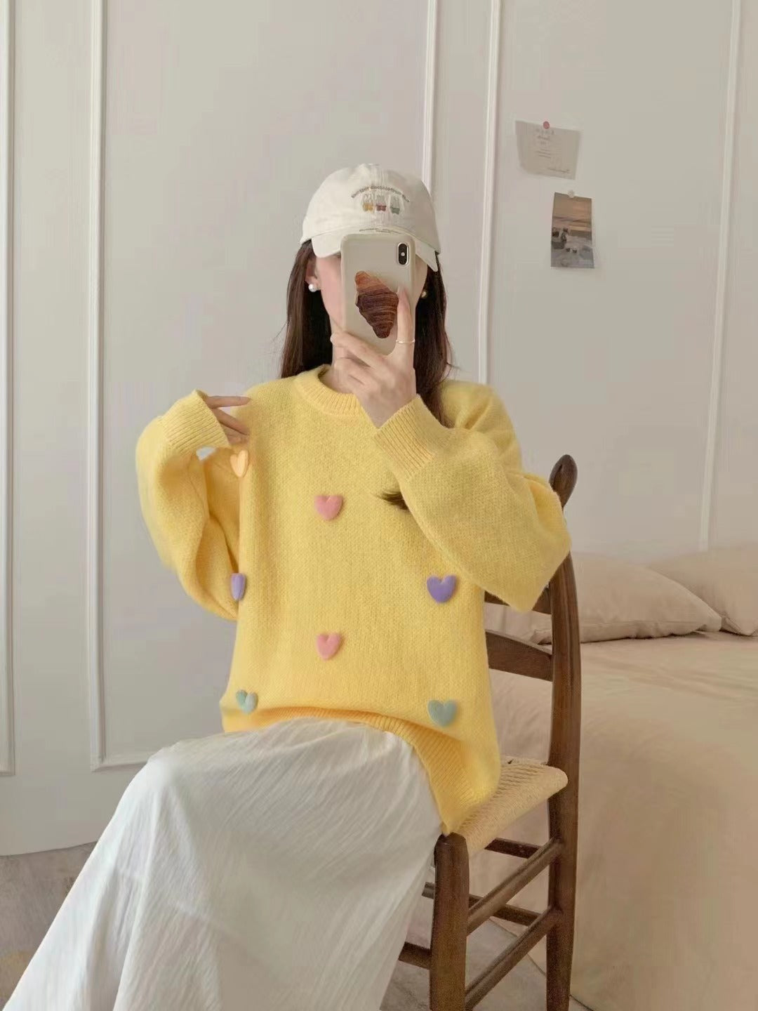 Loose And Sweet Knitted Sweater Pullover Autumn And Winter New