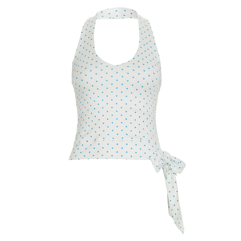 Polka Dot Tube Top Vest Fashion