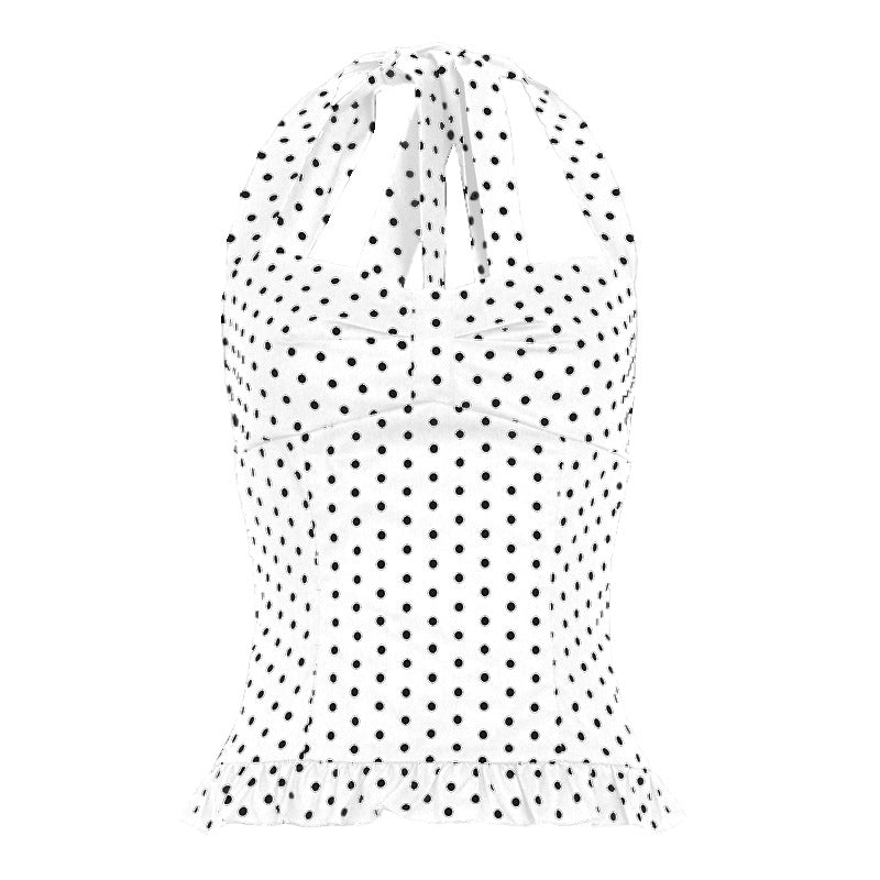 Polka Dot Tube Top Vest Fashion